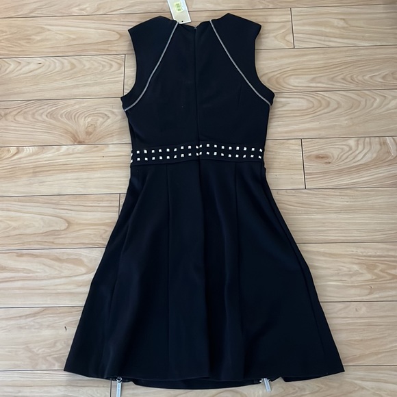 NWT MICHAEL KORS Black Zipper Dress! Size XS! - Picture 6 of 6